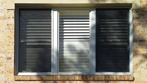 Secure view security window screens