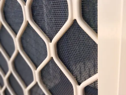 7mm aluminium grille standard diamond grille security screen door