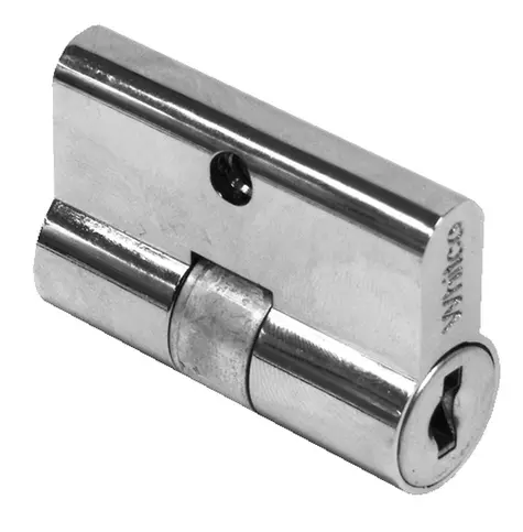 [7107041] WHITCO CYLINDER DOUBLE X 5 PIN BRIGHT CHROME KEY ALIKE 2
